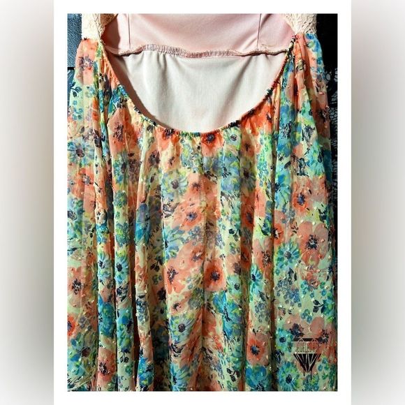 Xhilaration Blush Mermaid Dress - Picture 2 of 15